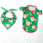 Christmas Pajamas Santa Claus Printed