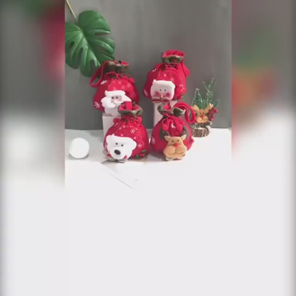 Christmas candy bag